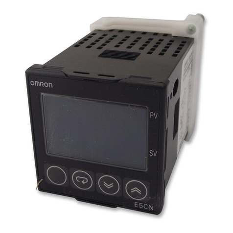 Omron E5CN Owner's manual