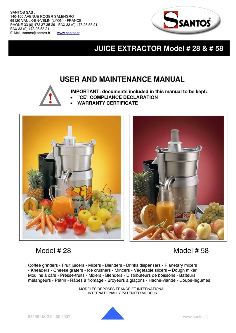 Santos 28 Operating instructions