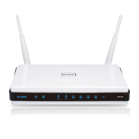 D-Link SharePort DIR-825 User manual