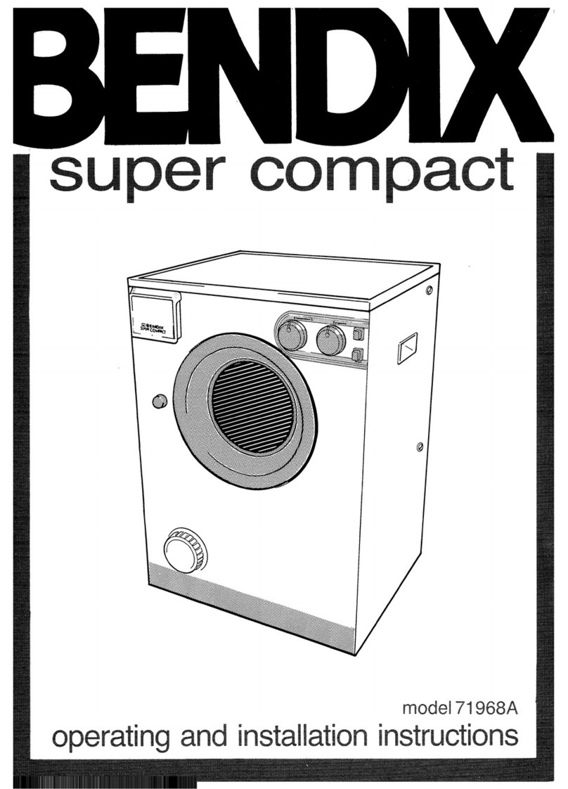 BENDIX Super Compact 71968A User manual