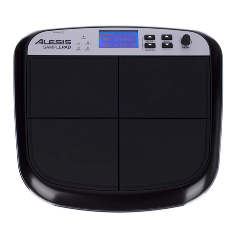 Alesis SamplePad User manual
