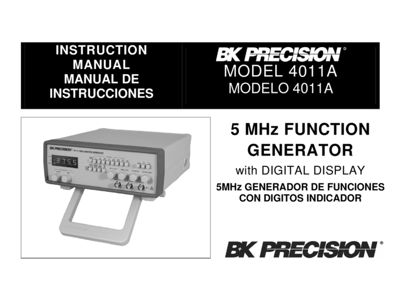 B+K precision 4011A User manual