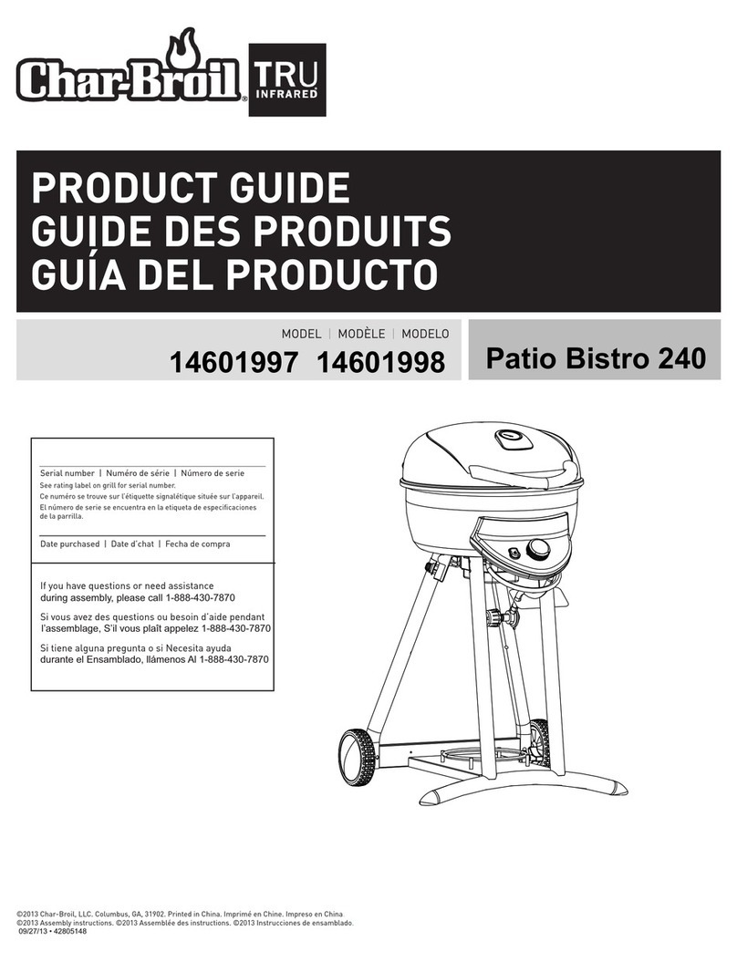 Char-Broil 14601997 User manual