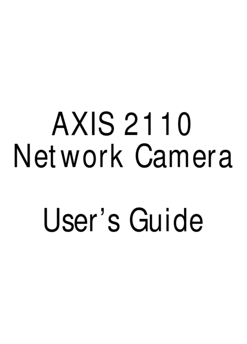 Axis NETZWERK-KAMERA 2110 User manual