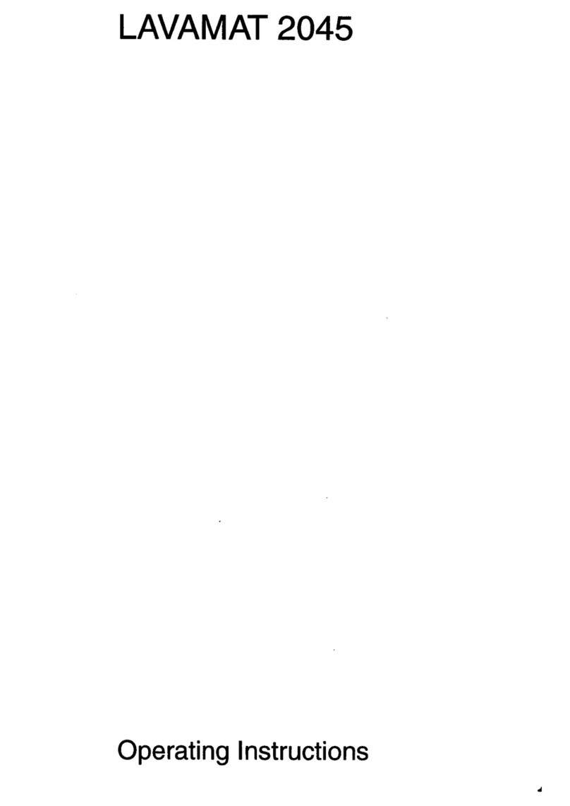 AEG LAVAMAT 2045 User manual