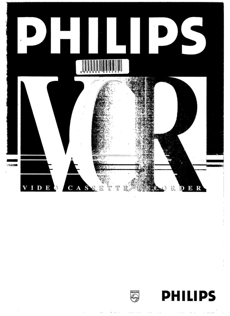 Philips VR 666 User manual