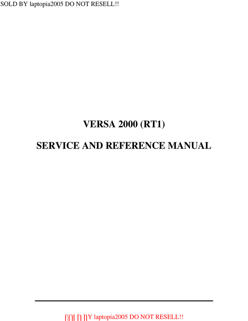 versa RT1 User manual