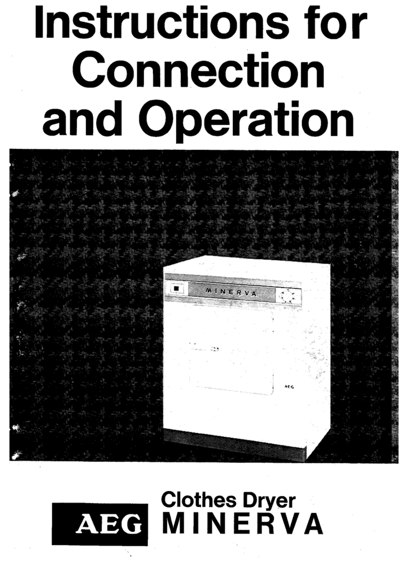 AEG Minerva Instruction manual