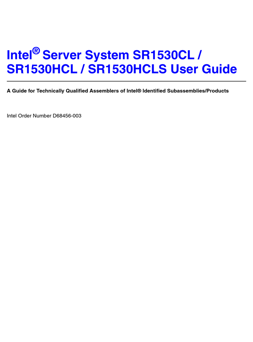 Intel SR1530CL - Server System - 0 MB RAM User manual