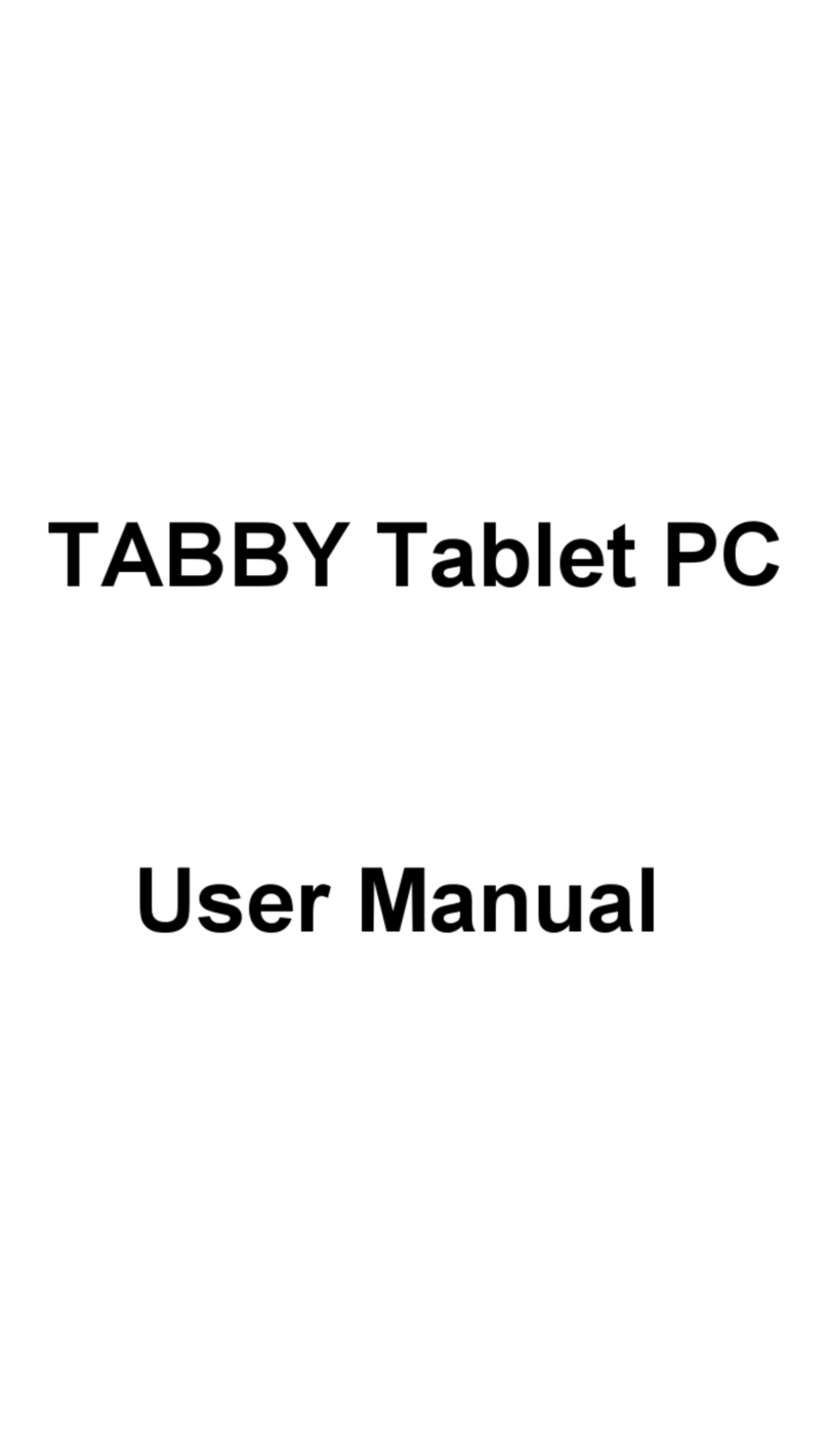 Tabby Tablet User manual