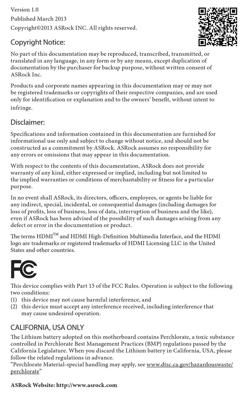 ASROCK H87 Pro4 User manual