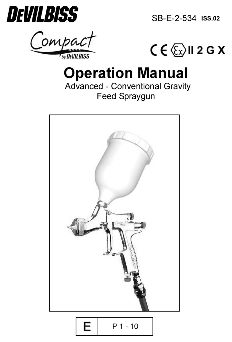 DeVilbiss SB-E-2-534 User manual
