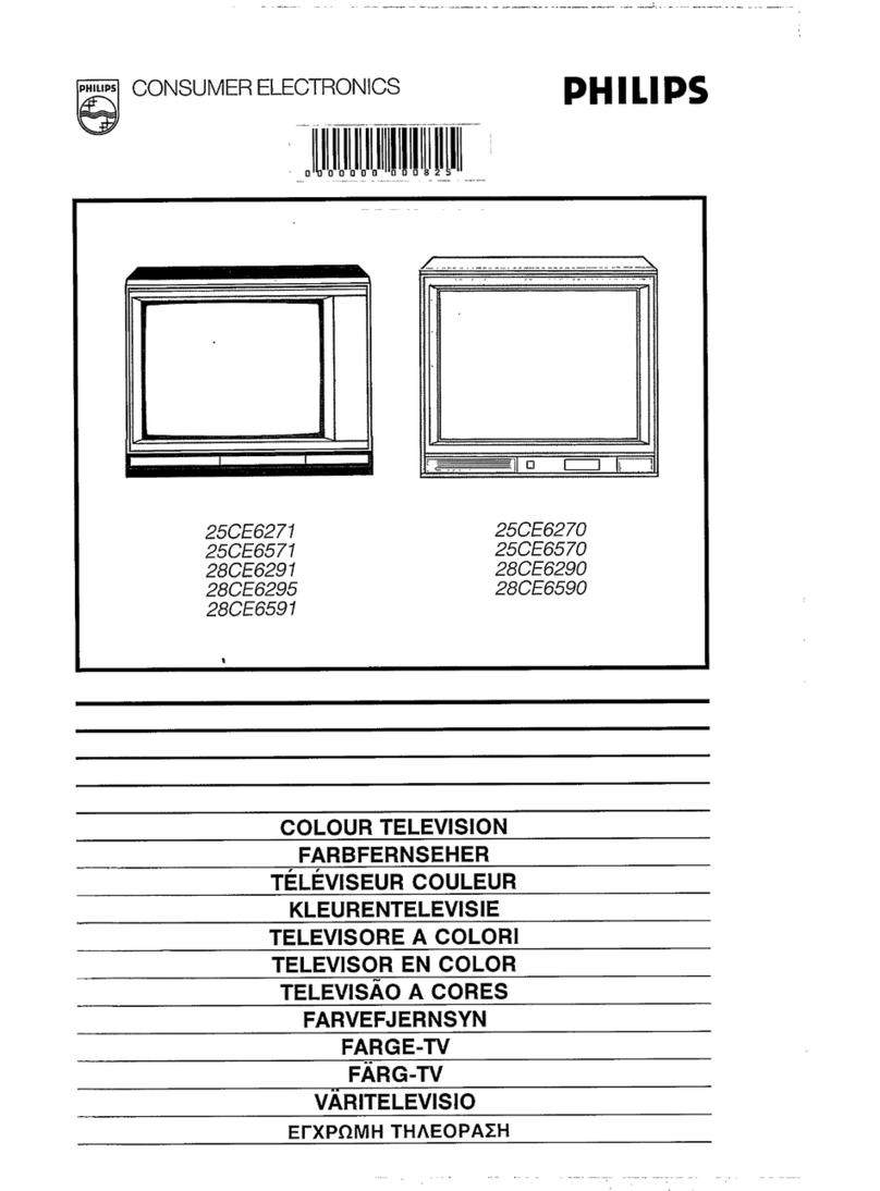 Philips 25CE6271 User manual