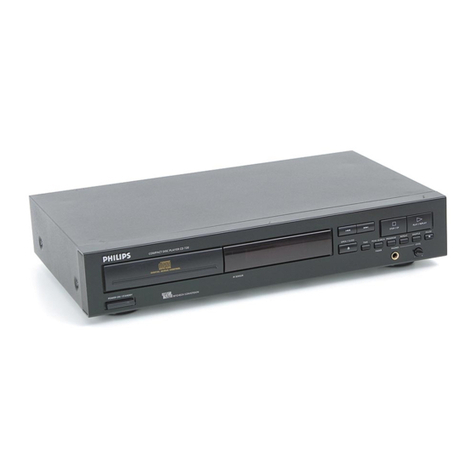 Philips CD 710 User manual
