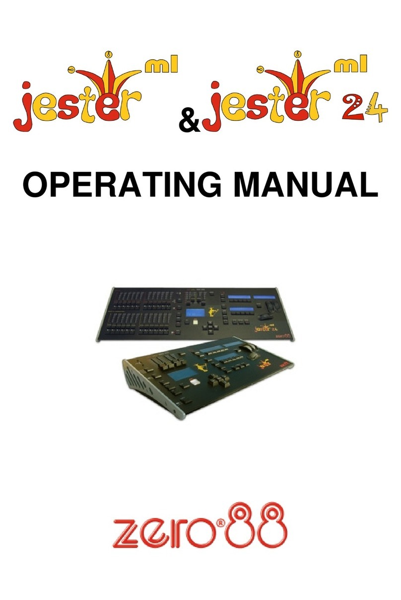 Zero88 Jester User manual