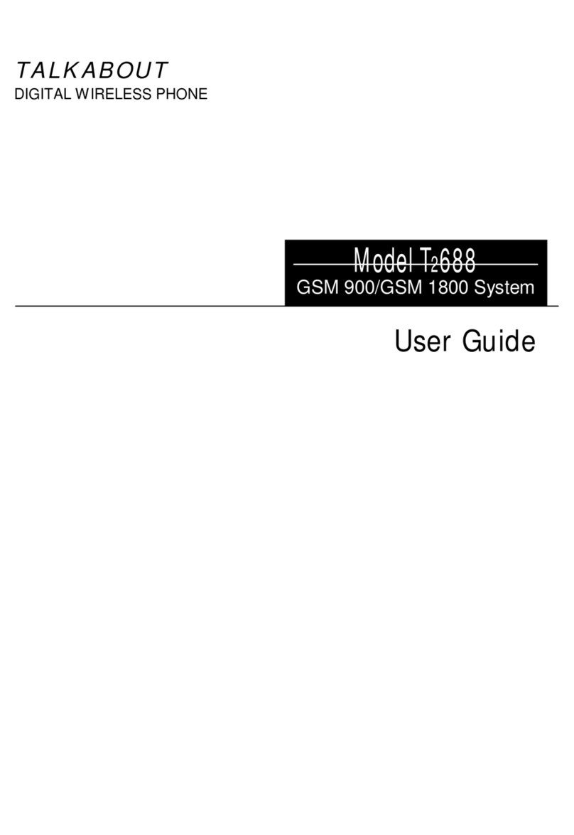 Talkabout T2688 User manual