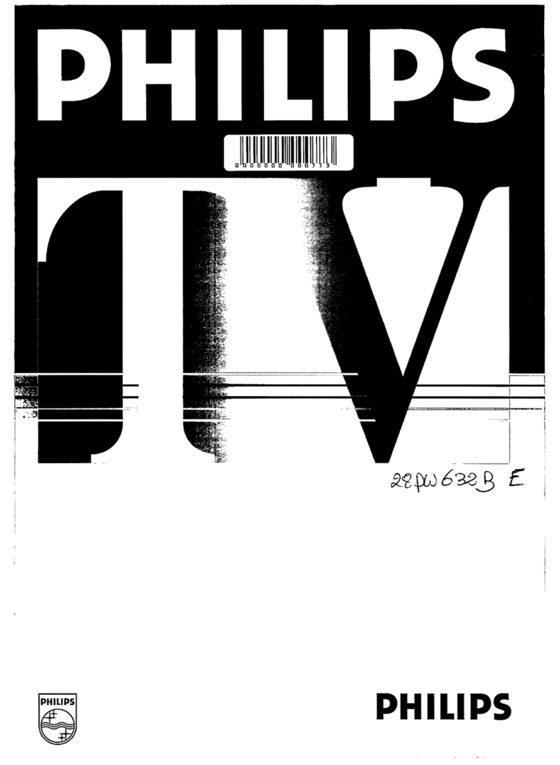 Philips TV User manual