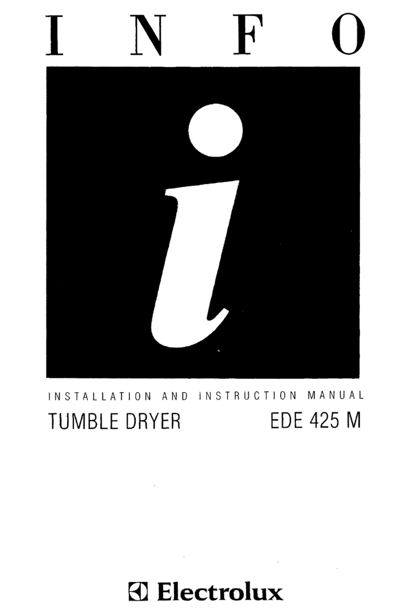 Electrolux EDE 425 M Quick guide
