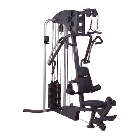 Body Solid G4I User manual