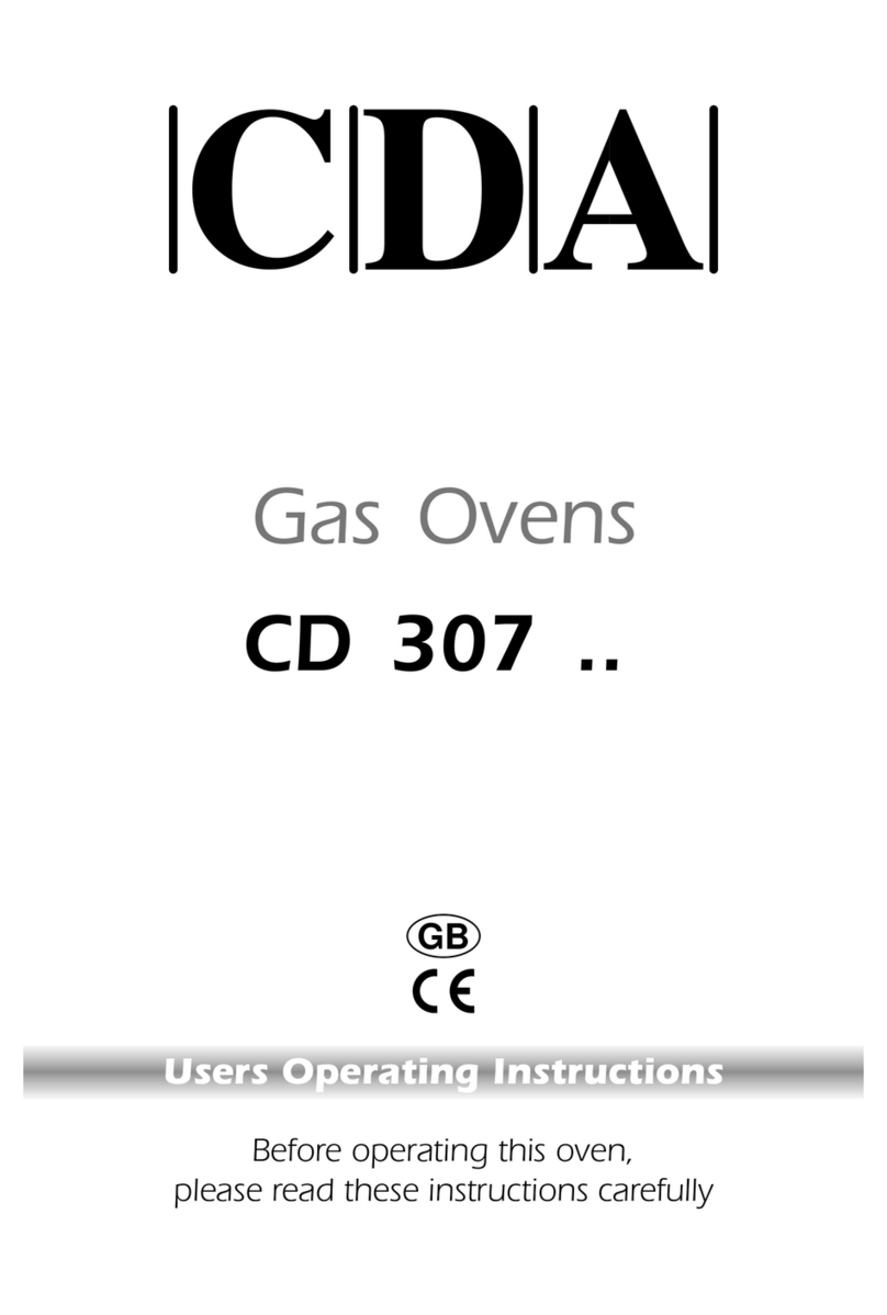 CDA CD 307 Operation instructions