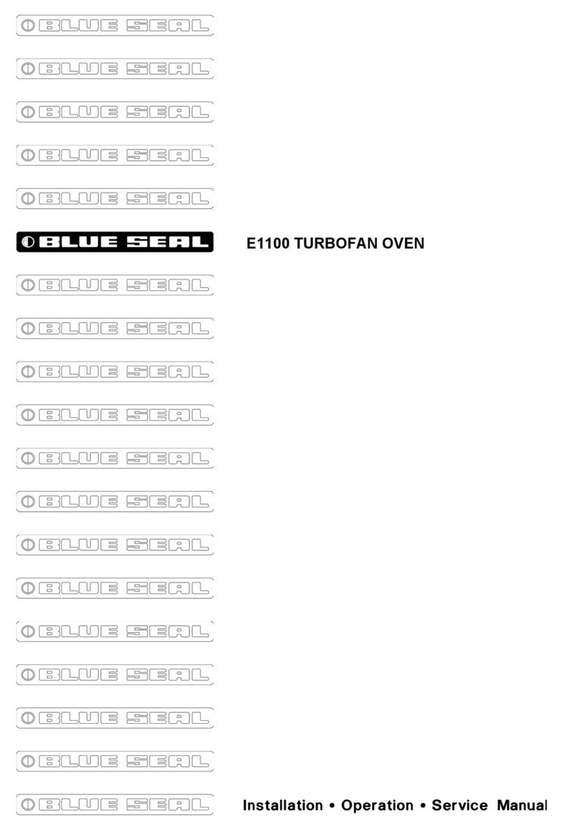 Blue Seal E1100 User manual