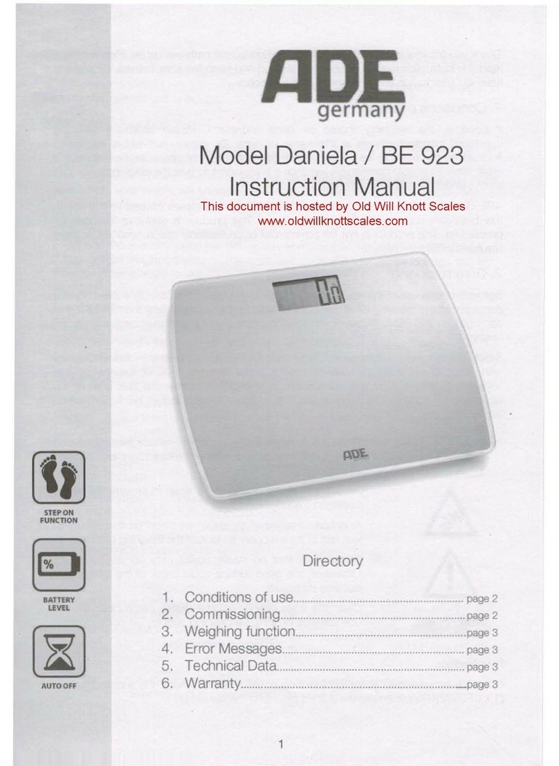 ADE Daniela User manual