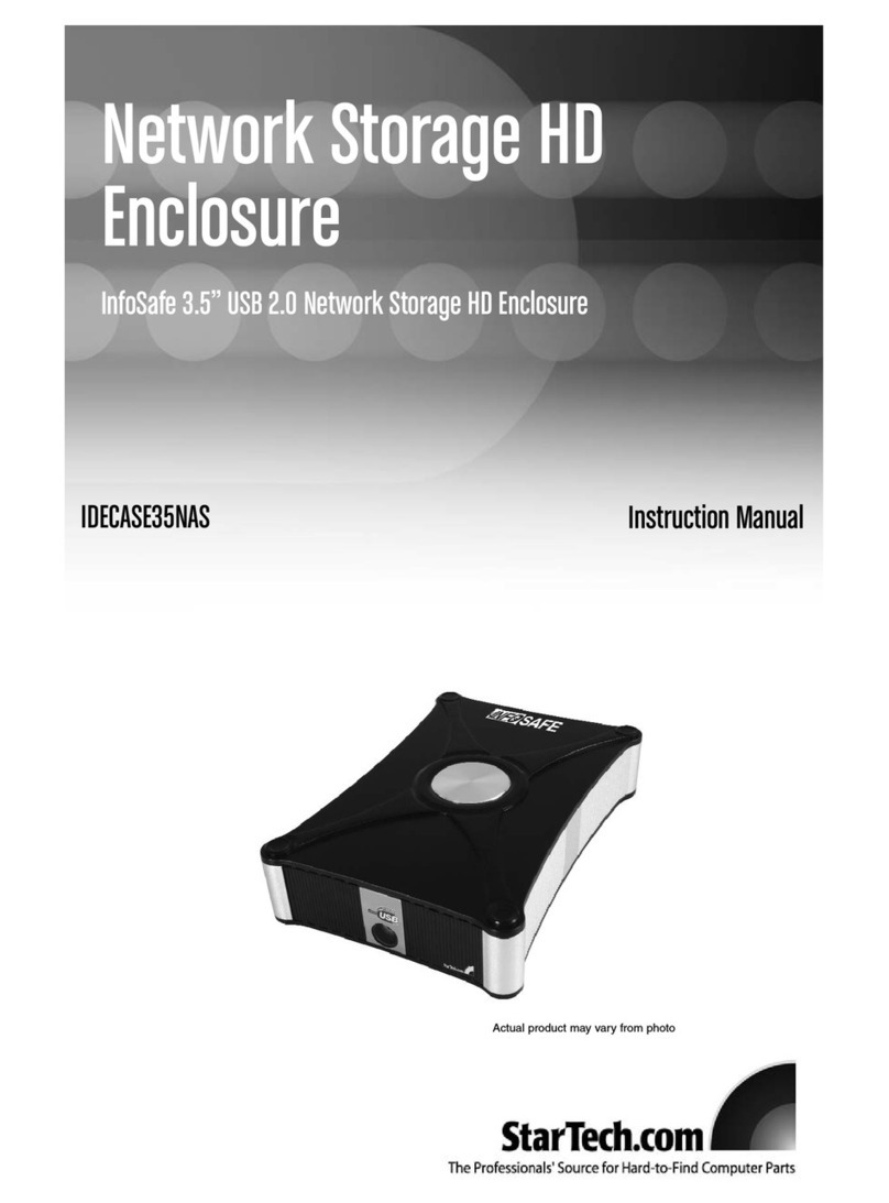StarTech.com IDECASE35NAS User manual StarTech.com IDECASE35NAS User manual