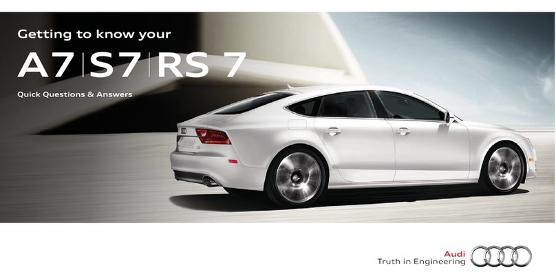 Audi RS 7 Assembly instructions