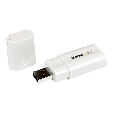 StarTech.com ICUSBAUDIO User manual