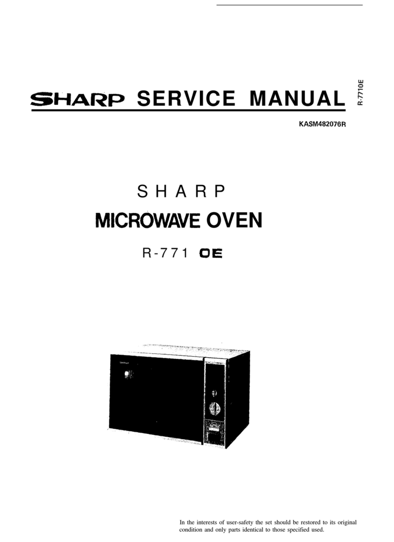 Sharp R-771 OE User manual