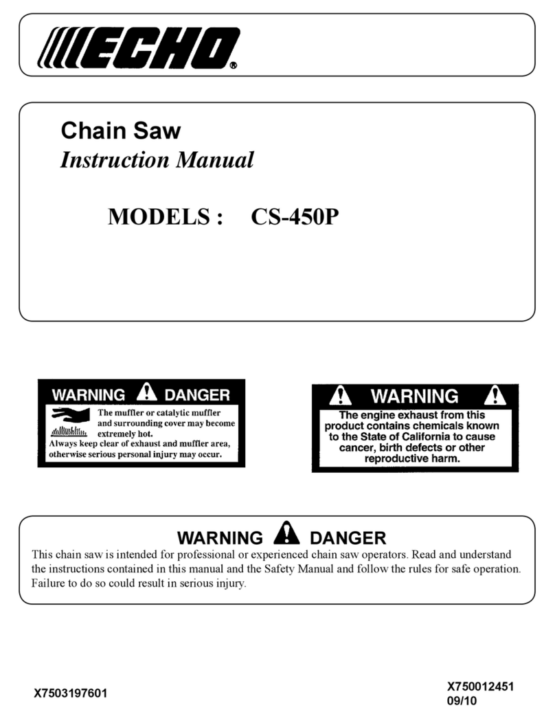 Echo CS-450P User manual