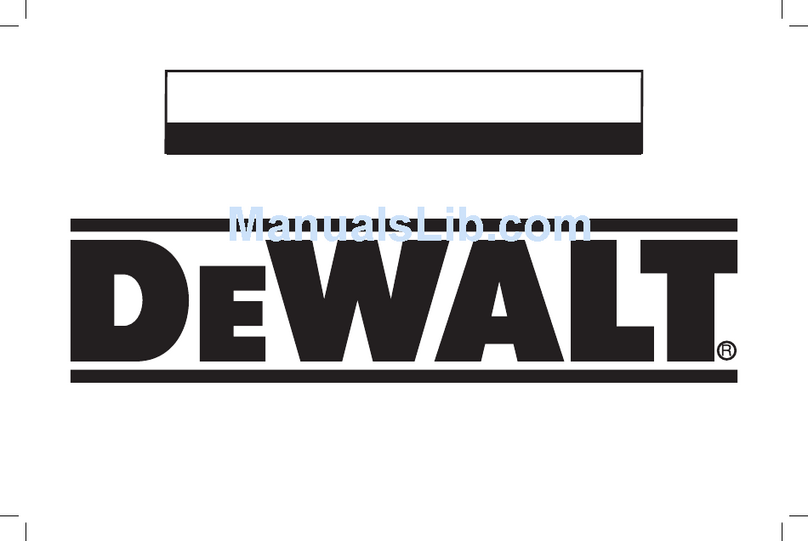 DeWalt DUMP 0-/2 User manual