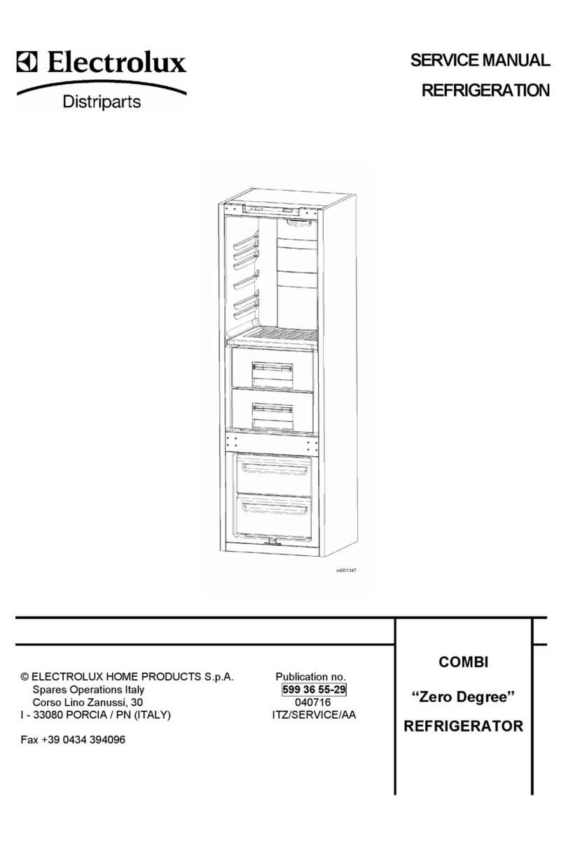 Electrolux COMBI "Zero Degree" User manual Electrolux COMBI "Zero Degree" User manual
