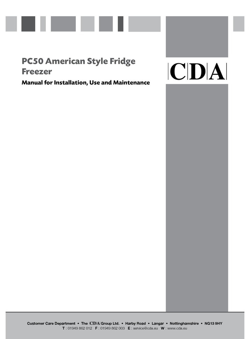 CDA PC50 Reference manual
