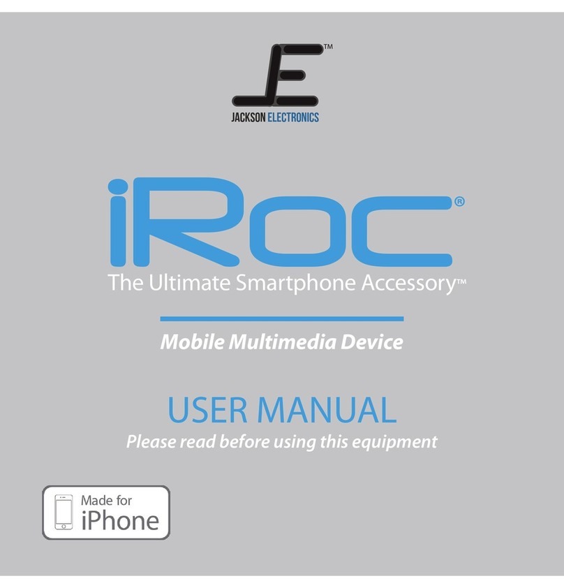 Jackson Electronics iRoc User manual