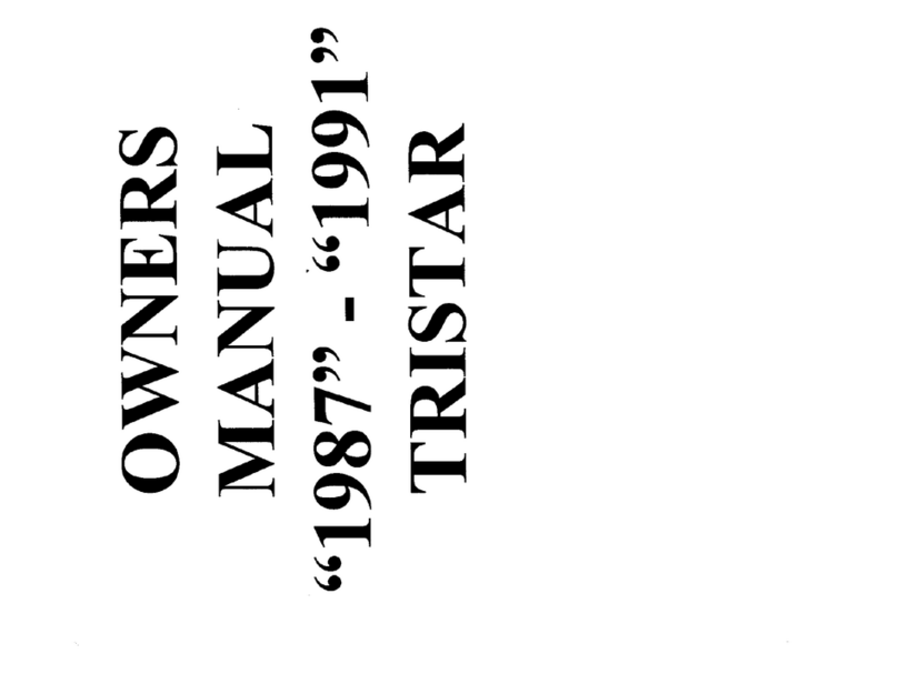 MasterCraft Tristar User manual