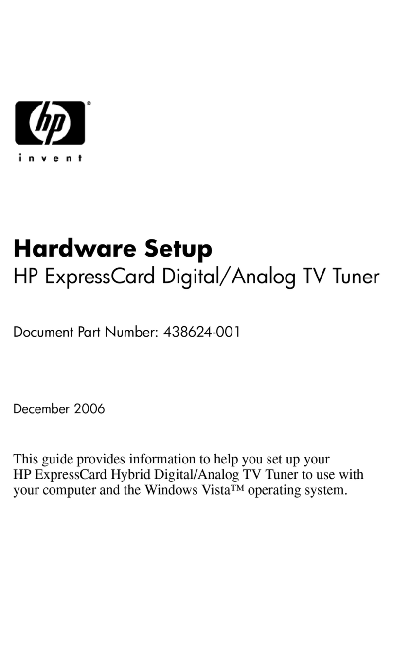 HP ExpressCard User manual