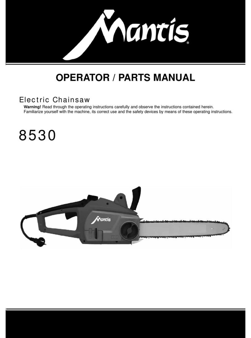 Mantis 8530 Programming manual