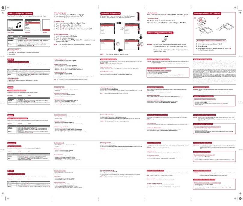 Creative ZEN User manual
