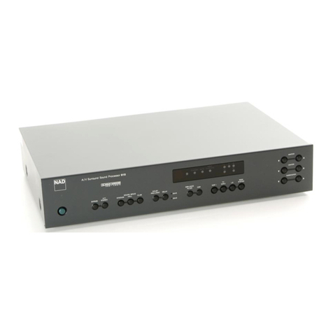 NAD 910 User manual