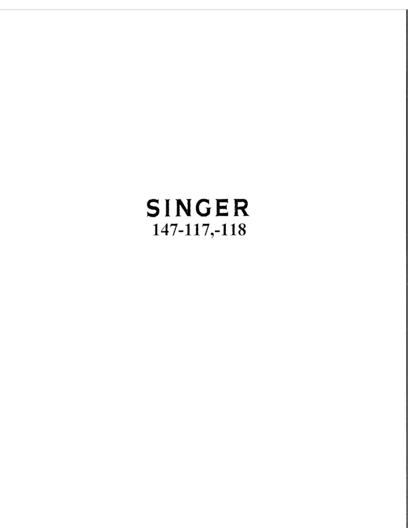 Singer 147-114 Quick start guide