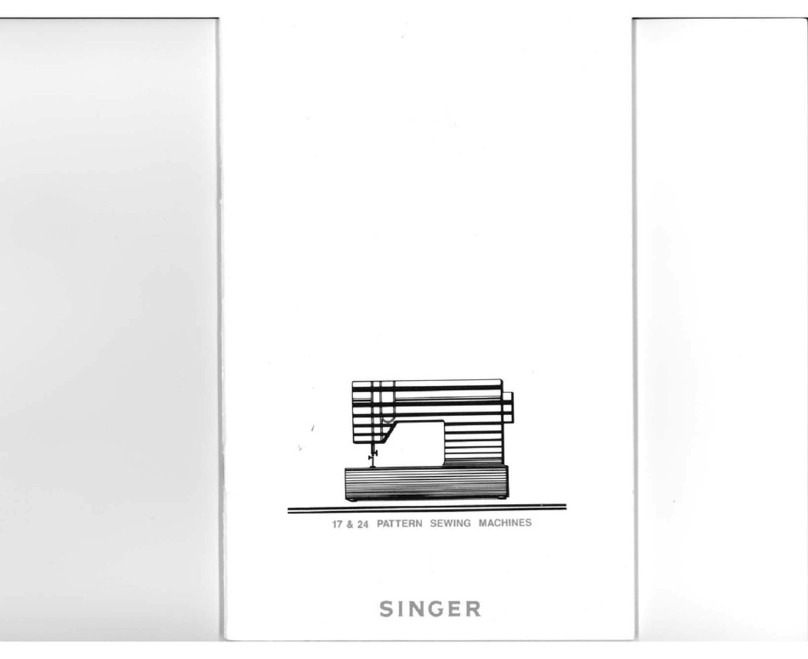 Singer 17 PATTERN SEWING MACHINE User manual