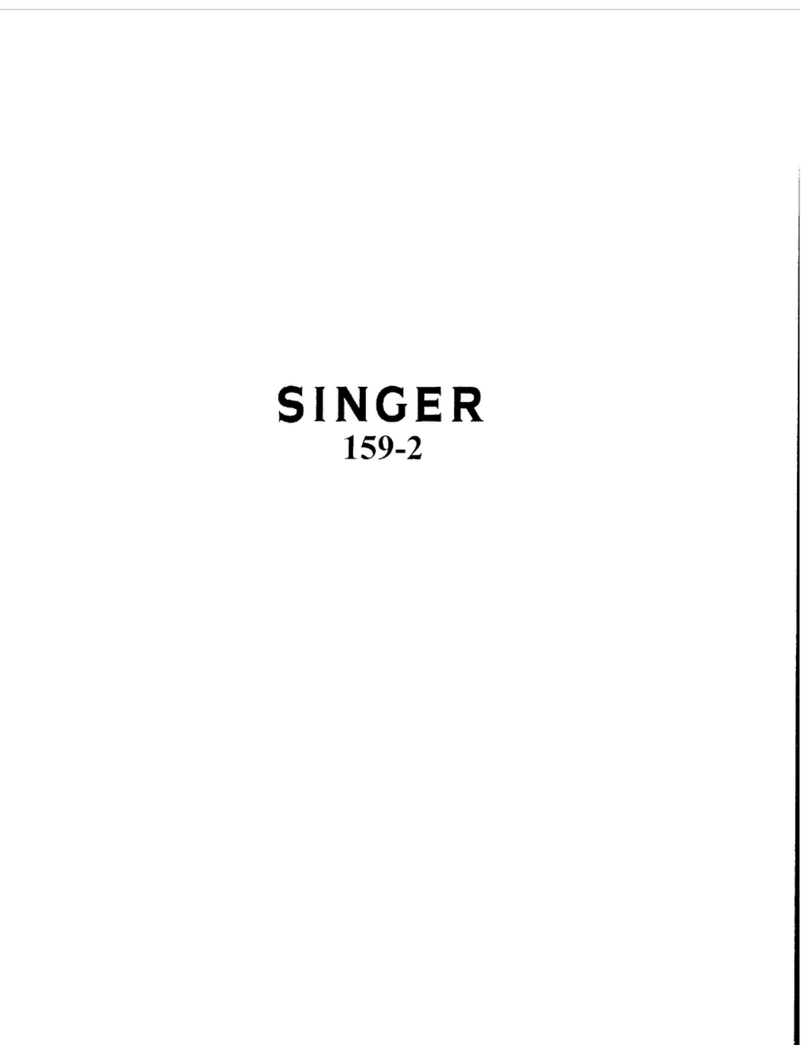 Singer 159-2 Quick start guide