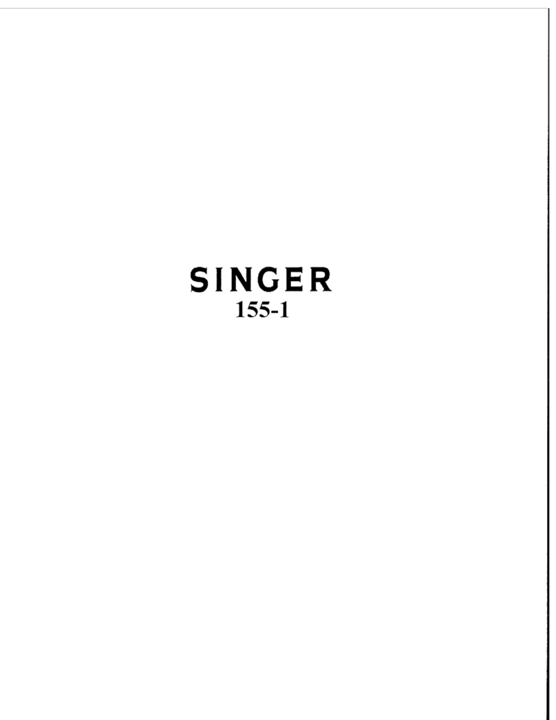 Singer 155-1 Quick start guide