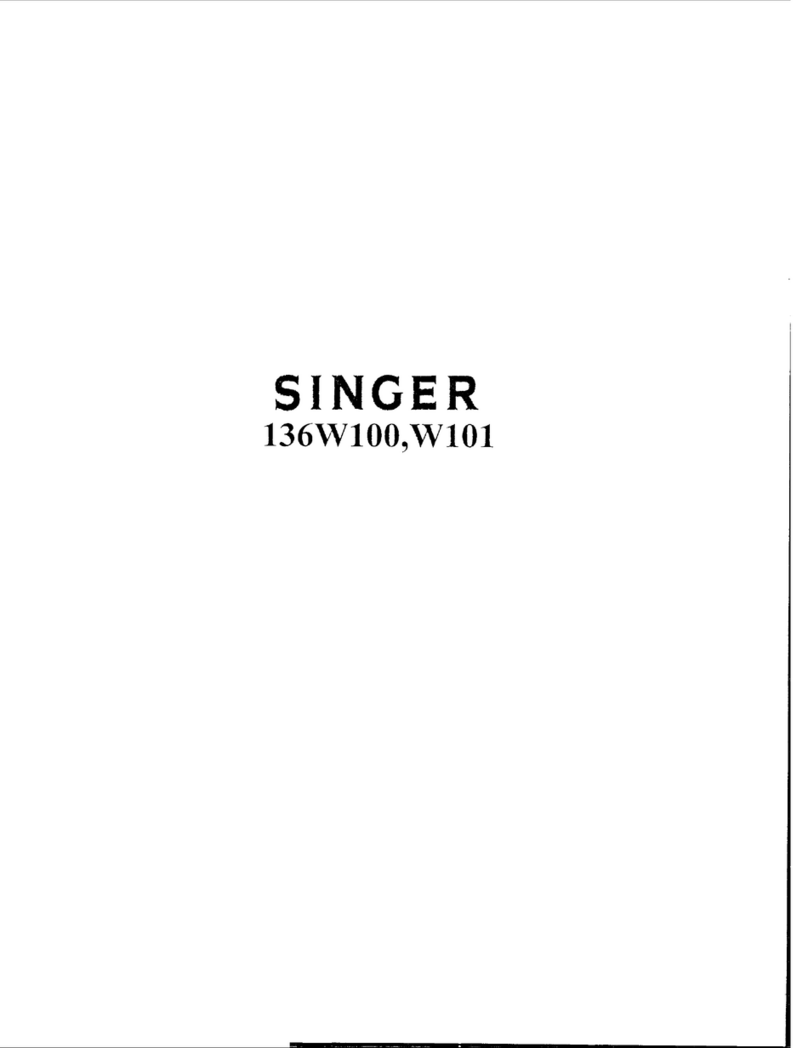 Singer 136W100 Quick start guide