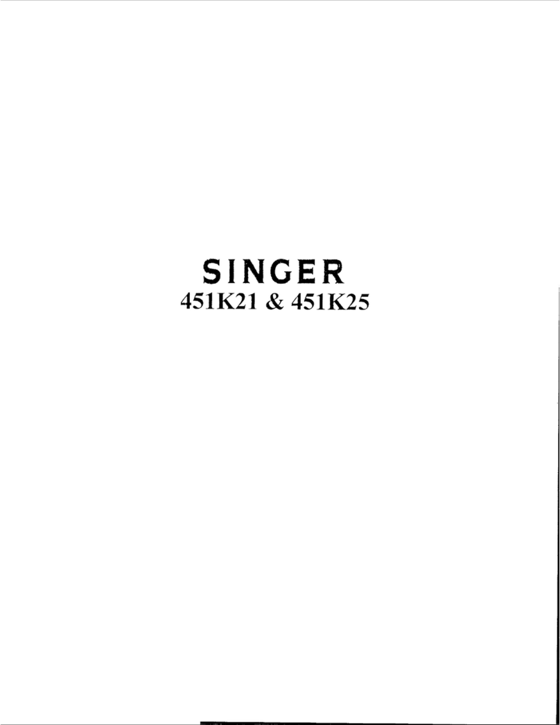 Singer 451K2 User manual