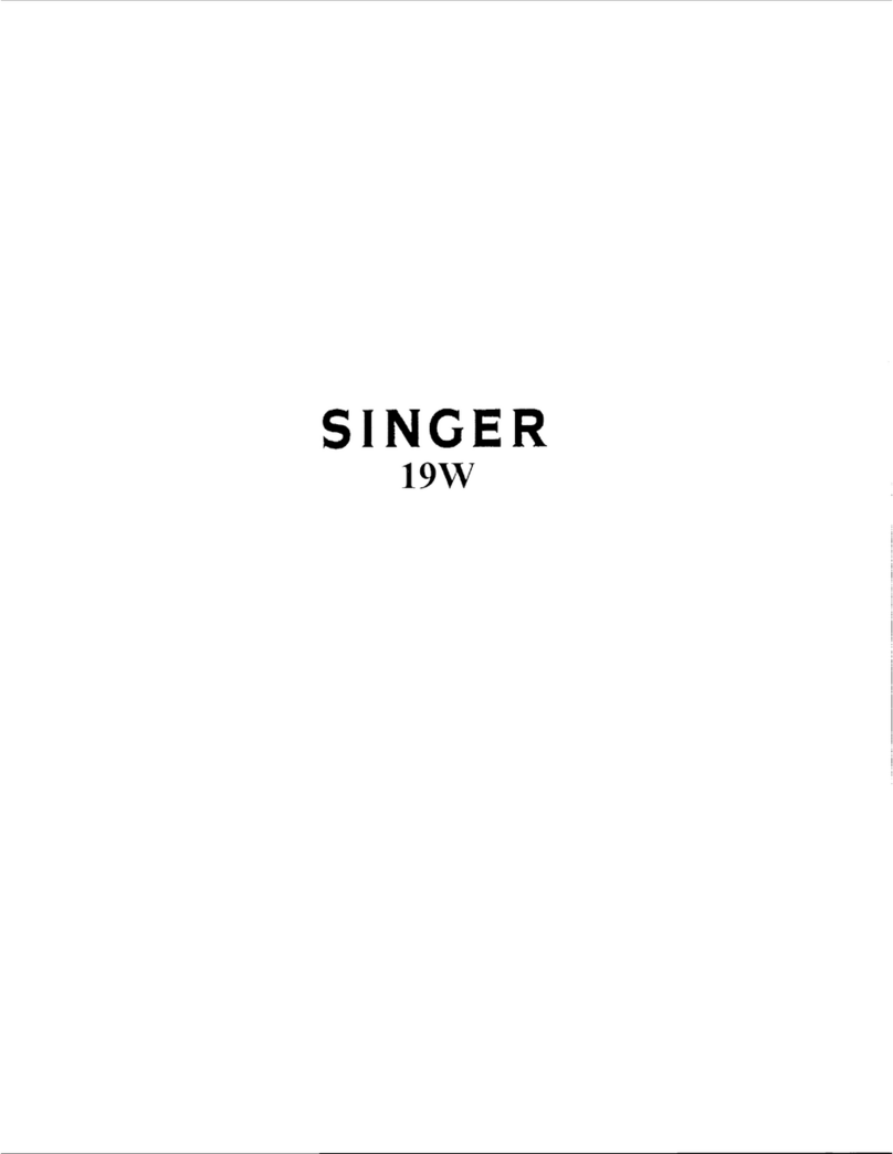 Singer 19W User manual