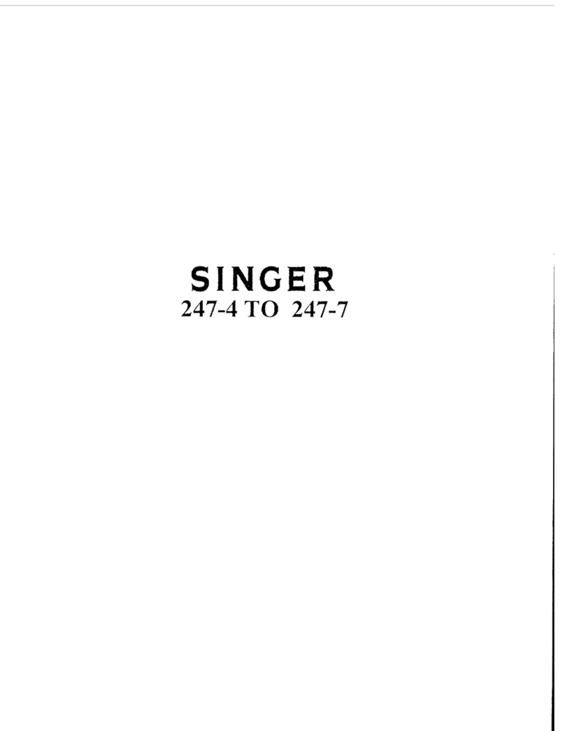 Singer 247-4 User manual