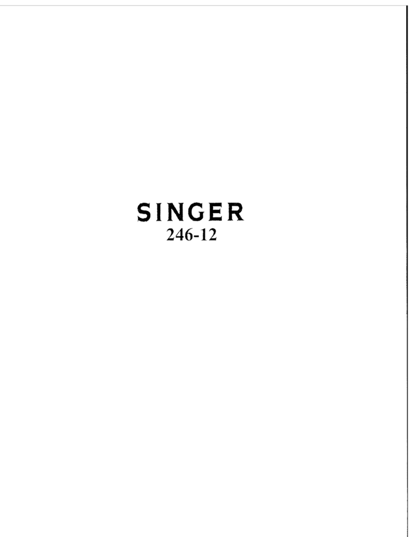 Singer 246-12 User manual