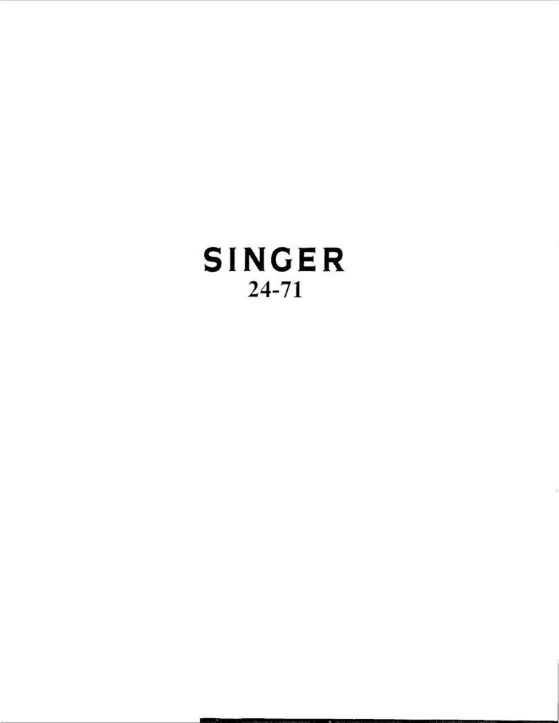 Singer 247-1 Quick start guide